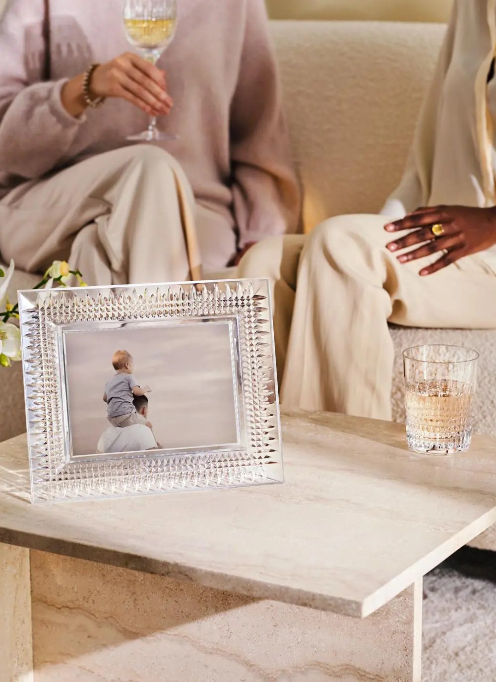 Waterford Crystal Lismore Diamond Frame (5 x 7 inches) Blarney